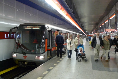 Prague metro