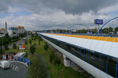 Between Rajsk zahrada and Cerny Most