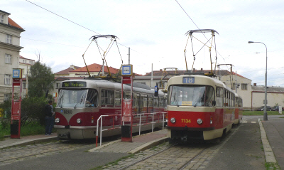 T3s at Pankrác